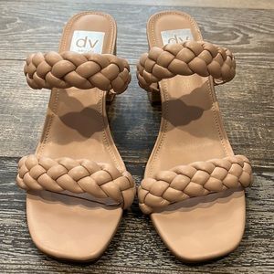 Dolce Vita Nude/Natural Colored Sandal Heels